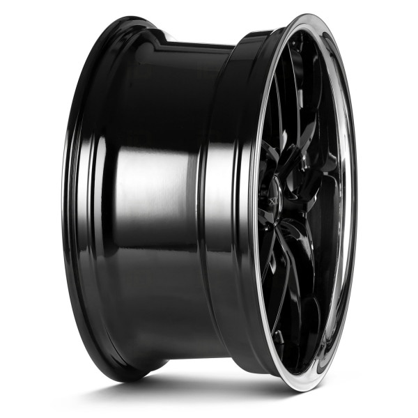 エクストール XIX EXOTIC® X61 Wheels - Gloss Black with SS Lip Rims - X61201023+