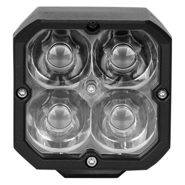 XKGlow® - XKChrome C3 Series 3" 20W Cube Spot Beam LED Light, with RGB Accent Lighting