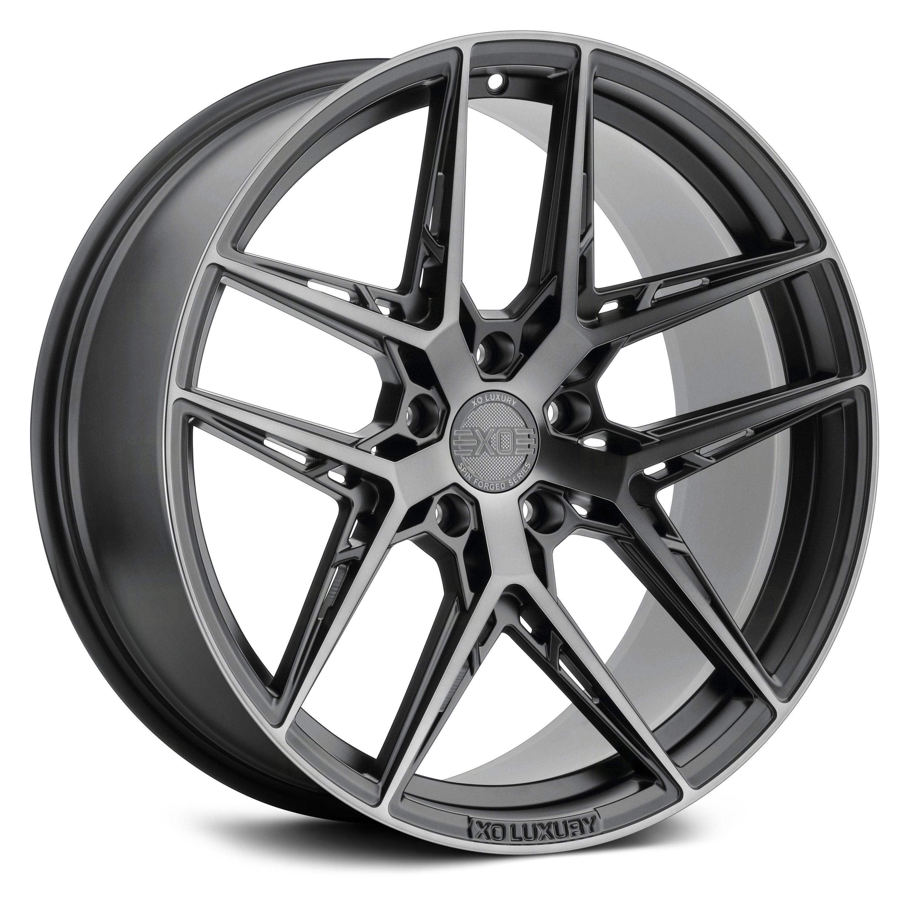 XO® CAIRO Wheels - Matte Black with Machined Face and Dark Tint 