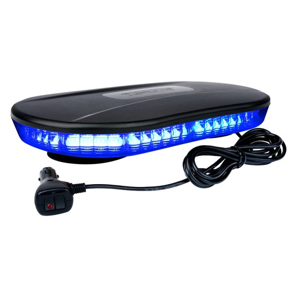 Xprite® - Delta Series 12" 10-LED Blue Magnet Mount Mini Light Bar
