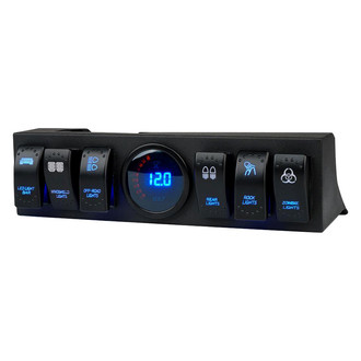 Xprite® - 6-Channel G1 LED Switch Panel with Digital Voltmeter
