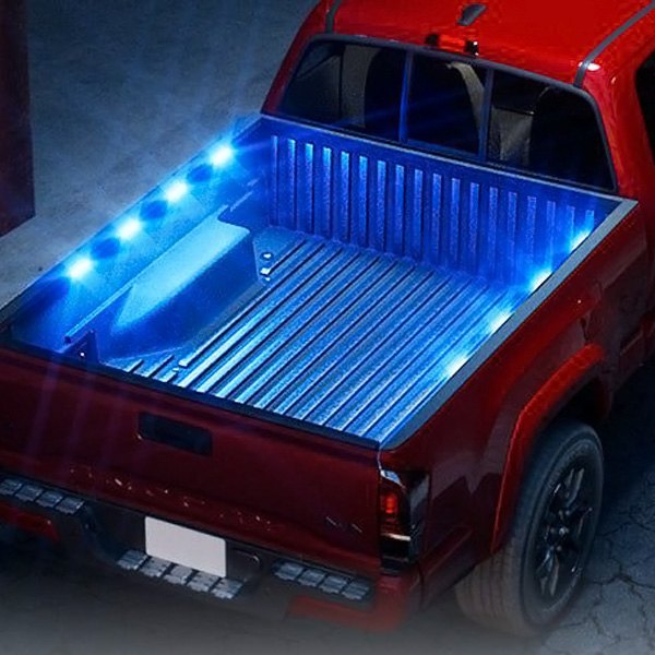  Xprite® - 4" Focal Series Blue LED Truck Bed Lights
