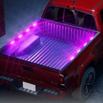 Xprite® - 4" Focal Series Pink LED Truck Bed Lights