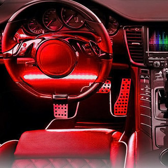 Xprite® - 12.8" Celestial Series Bluetooth RGB Dual Row LED Interior Light Set