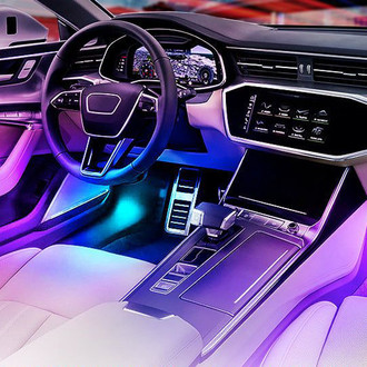 Xprite® - 14.5" Celestial Dream Series Bluetooth RGB LED Interior Light Set