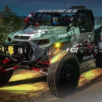 Xprite® - Trophy Series Bluetooth and Remote Controlled Multicolor LED Rock Lights