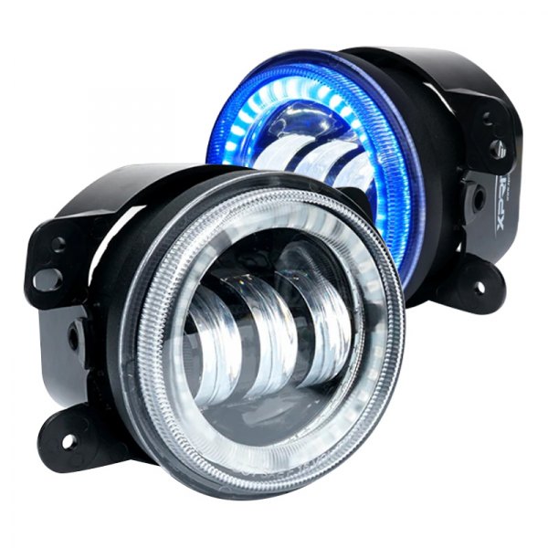 Xprite® - Adventure Series Halo Projector LED Fog Lights with DRL