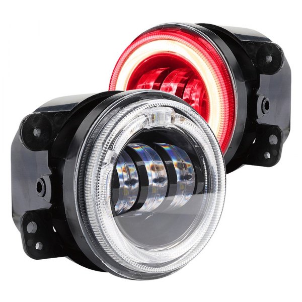 Xprite® - Projector LED Fog Lights with Red Color Halo