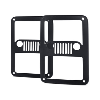 Xprite® - Jeep Grille Black Tail Light Guards
