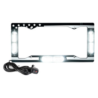 Xprite® - White LED License Plate Strobe Lights