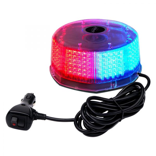 Xprite® - Sun Beam Series 240-LED Red/Blue Magnet Mount Beacon Light