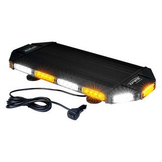 Xprite® - Black Hawk Series 27" Amber/White Magnet Mount LED Light Bar