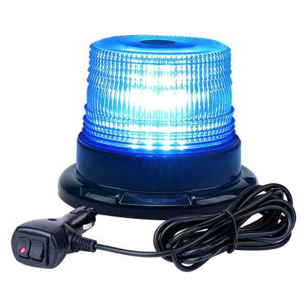 Xprite® - Nova Series 40-LED Blue Permanent/Magnet Mount Beacon Light
