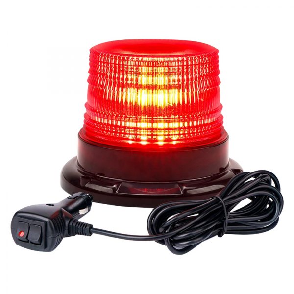 Xprite® - Nova Series 40-LED Red Permanent/Magnet Mount Beacon Light