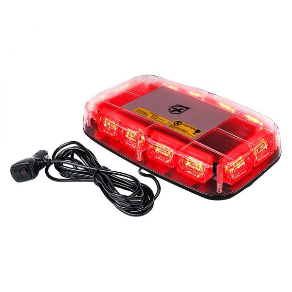 Xprite® - Blaze Series 12" 36-LED Red Magnet Mount Light Bar