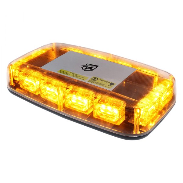 Xprite® - Blaze Series 12" 36-LED Amber Magnet Mount Light Bar