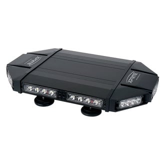 Xprite® - Mini Black Hawk 18" Magnet Mount Emergency LED Light Bar