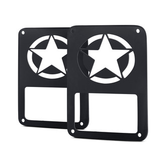 Xprite® - Star Black Tail Light Guards