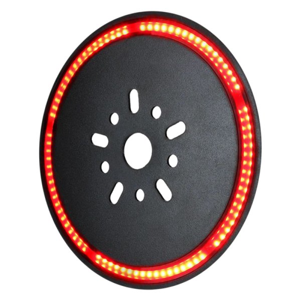 Xprite® - 14" Cyclone Series Red Spare Tire LED Brake Light