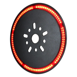 Xprite® - 14" Cyclone Series Red Spare Tire LED Brake Light