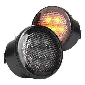 Xprite® - G2 Black Smoke LED Turn Signal/Parking Lights