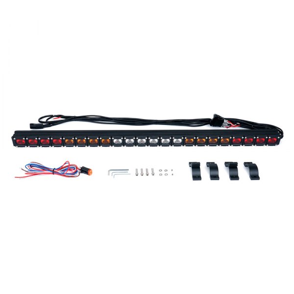 Xprite® - RX Series 36" 22-LED Red/Amber/White/White/Amber/Red Bolt-on Light Bar