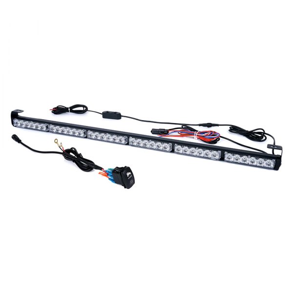 Xprite® - RZ Series 36" 36-LED Red/Amber/Green/Amber/Green/Red Bolt-on Light Bar