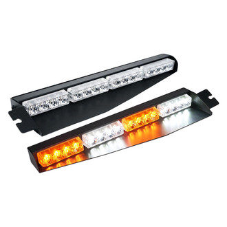 Xprite® - Elite Series 20.1" 32-LED White/Amber Surface Mount Visor Light