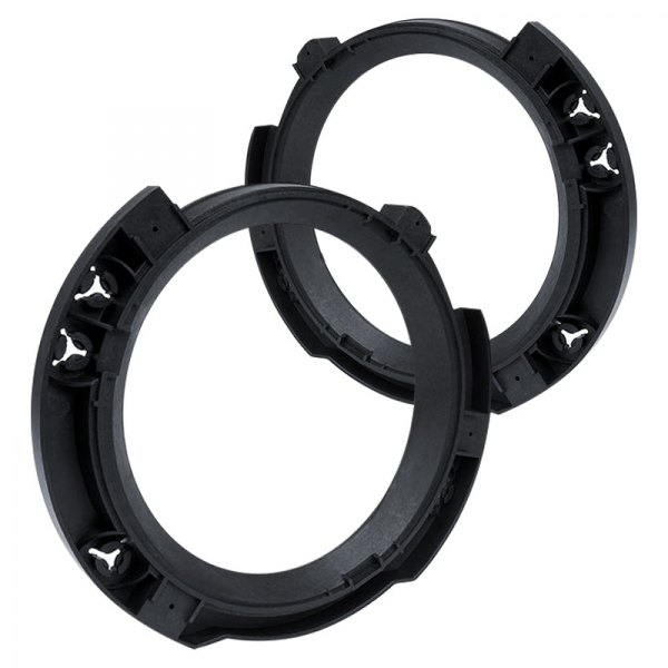 Xprite® - 7" Round Black Headlight Mounting Brackets