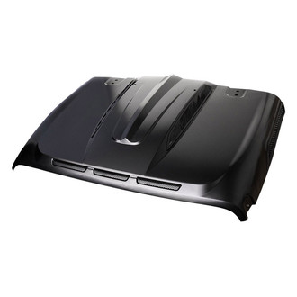 Xprite® - Unleash Series Fiberglass Hood with Functional Air Vents (Unpainted)