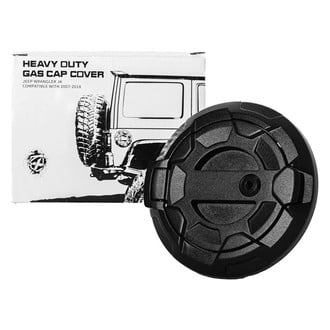 Xprite® - Bedrock Series Locking Black Gas Cap Cover