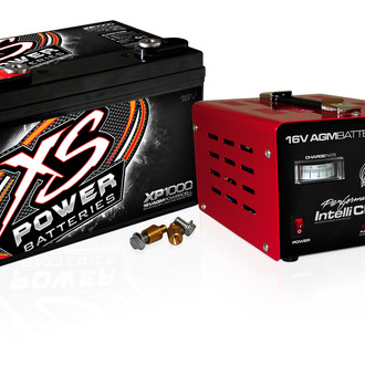 XS Power® - XP-Series 16 Volt AGM Racing Battery with 15 Amp Intellicharger