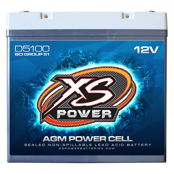 XS Power® D5100 - D-Series 12V AGM Battery