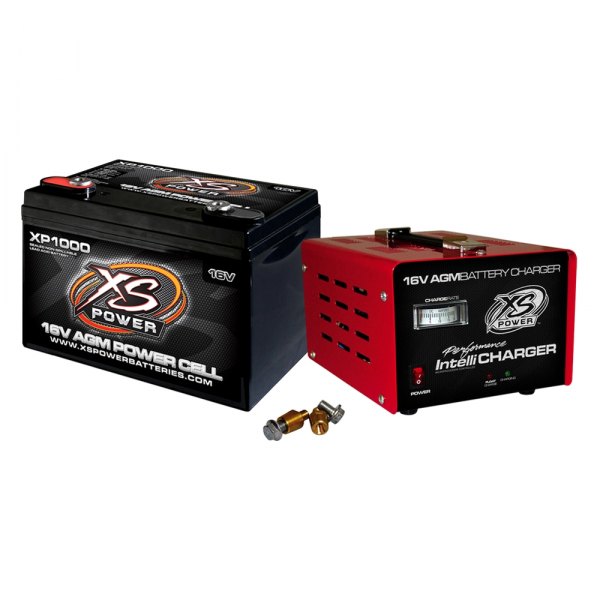 XS Power® - XP-Series AGM Battery with 15 Amp Intellicharger
