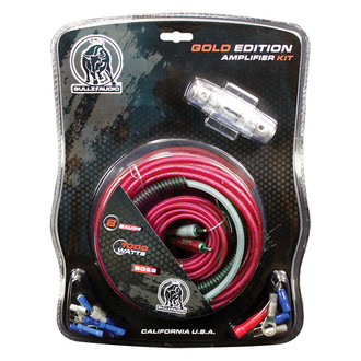 Xscorpion® - 8 AWG Amplifier Wiring Kit with Red Power Cable, AGU Fuse and Holder