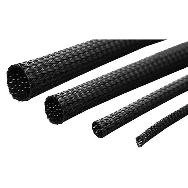 Xscorpion® - 1/2"x100' Black Expandable Braided Sleeving
