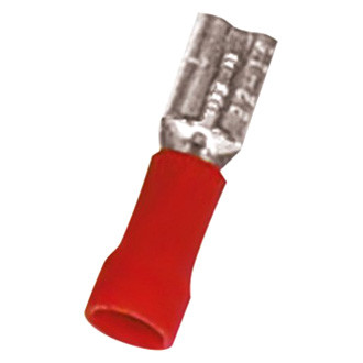 Xscorpion® - 0.110" 22/18 Gauge Red Female Quick Disconnect Connectors