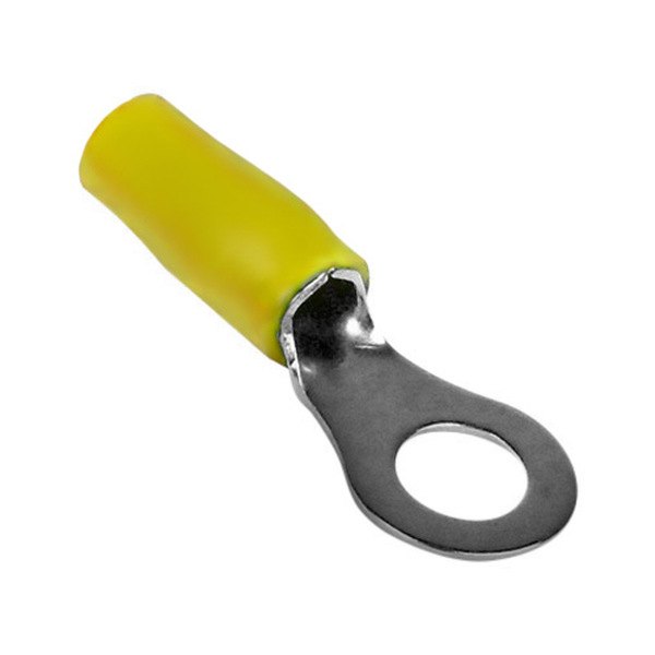 Xscorpion® - #10 12/10 Gauge Yellow Crimpable Ring Terminals