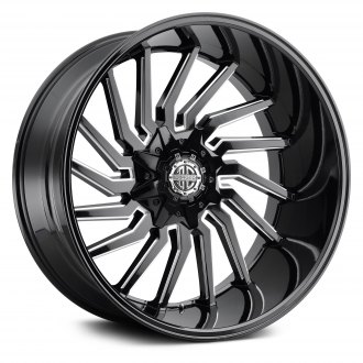 XTREME FORGED® - XF-16 Midnight Black with Military Milling