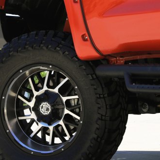 Xtreme® - NX 12 Black Machined Face Lip on Toyota Tundra