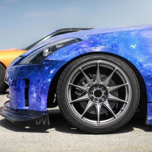 XXR® - 527 Crome Black on Nissan 350z