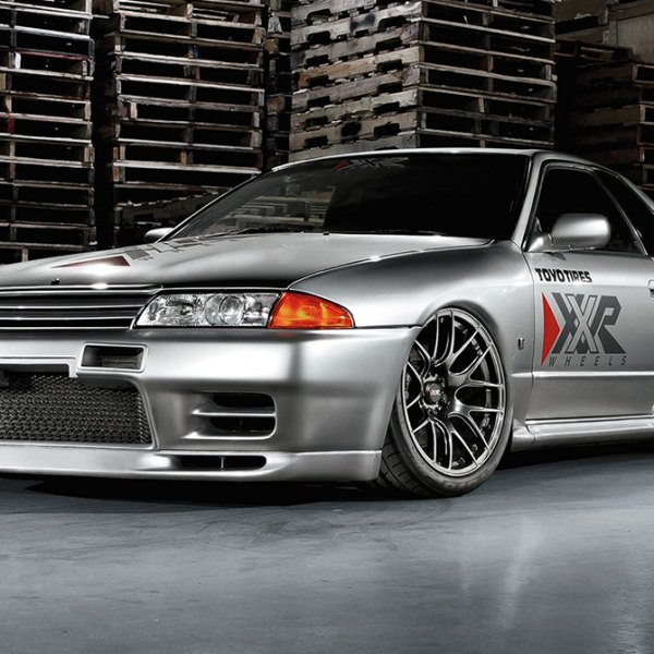XXR® - 530 Chrome Black on Nissan Skyline