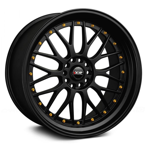 XXR® - 521 Black with Gold Rivets