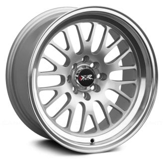 りりページ XXR® 531 Wheels - Hyper Silver with Machined Lip Rims