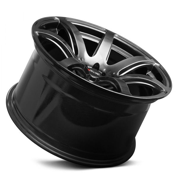 rimu⋆⸜♡⸝‍⋆　0714 18 Inch Black Alloy Wheel Rim for Subaru Tribeca, RTX 81464