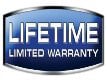 Backed by a limited lifetime warranty