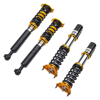 Yellow Speed Racing® - 0"-3" x 0"-3" Dynamic Pro Drift™ Front and Rear Coilover Kit