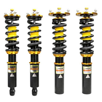 Yellow Speed Racing® - 0.5"-2.5" x 0.5"-2.5" Dynamic Pro Sport™ Front and Rear Coilover Kit
