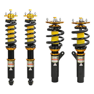 Yellow Speed Racing® - 0.5"-2.5" x 0.5"-2.5" Dynamic Pro Sport™ Front and Rear Coilover Kit