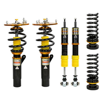 Yellow Speed Racing® - 0.5"-2.5" x 0.5"-2.5" Dynamic Pro Sport™ Front and Rear Coilover Kit